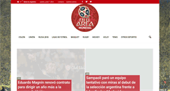 Desktop Screenshot of enelarea.com.ar
